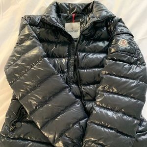 Moncler Jacket Navy Puffer